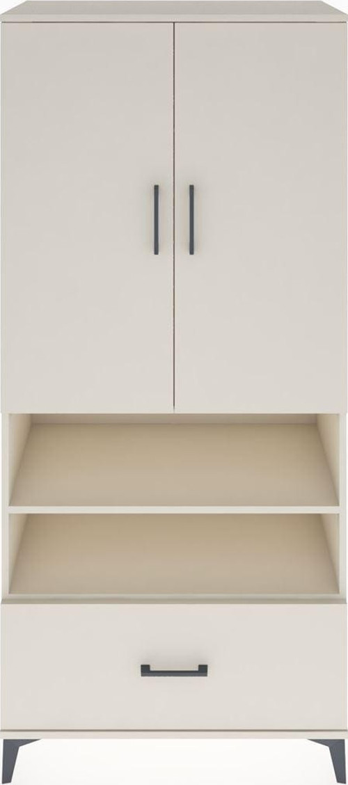 Hyperion Dolap 3 Raflı 1 Çekmeceli 1 Askılı 88 x 44 x 195 cm Aytaşı - Aytaşı