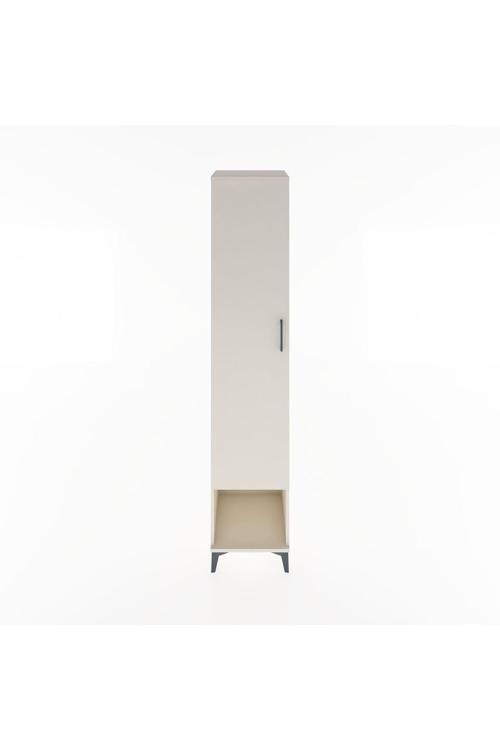 Hyperion Dolap 3 Raflı 1 Kapaklı 1 Askılı 44 x 44 x 221 cm Aytaşı - Aytaşı