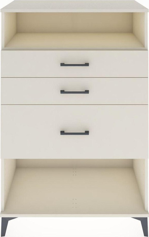 Hyperion Dolap Tek Raflı 3 Çekmeceli 88x44x134 Aytaşı-Aytaşı