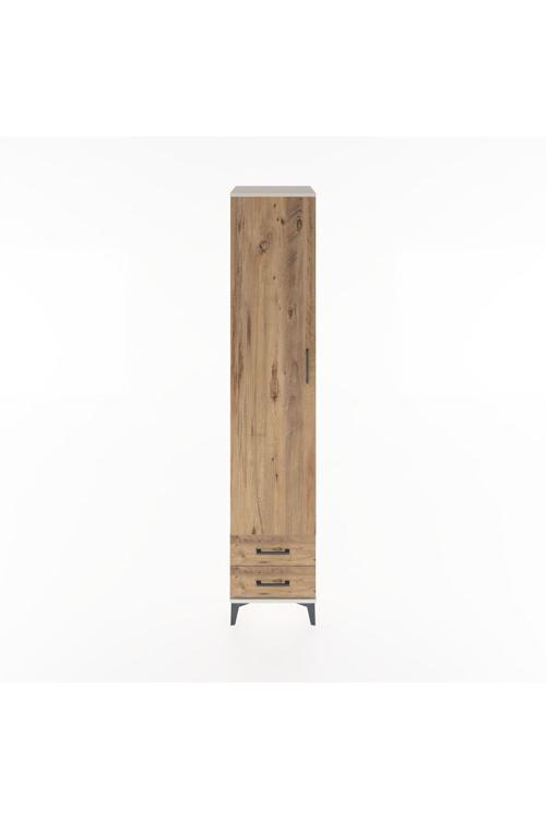 Hyperion Dolap 3 Raflı 2 Çekmeceli 1 Askılı 44 x 44 x 221 cm Aytaşı - Çam