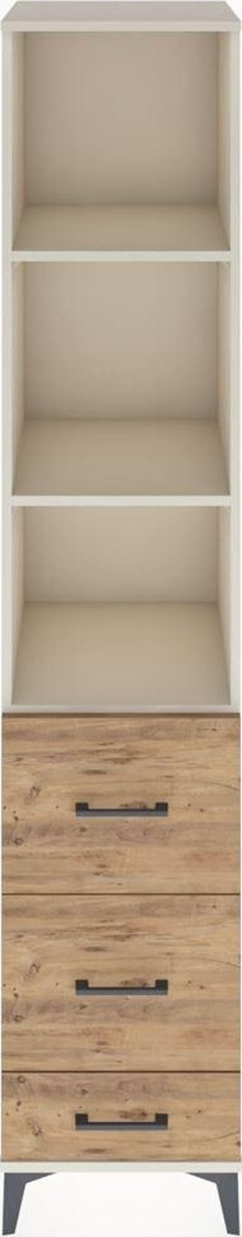 Hyperion Dolap 3 Raflı 3 Çekmeceli 44 x 44 x 221 cm Aytaşı - Çam
