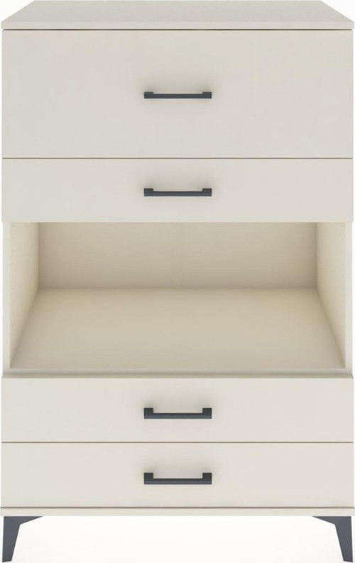 Hyperion Dolap 1 Raflı 4 Çekmeceli 88 x 44 x 134 cm Aytaşı - Aytaşı