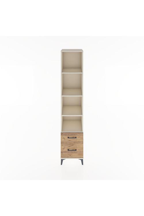Hyperion Dolap 4 Raflı 2 Çekmeceli 44 x 44 x 221 cm Aytaşı - Çam