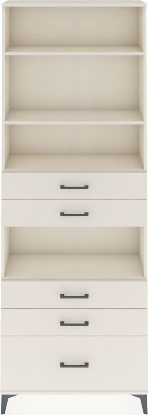 Arges Dolap 4 Raflı 5 Çekmeceli 88x30x243 Aytaşı-Aytaşı