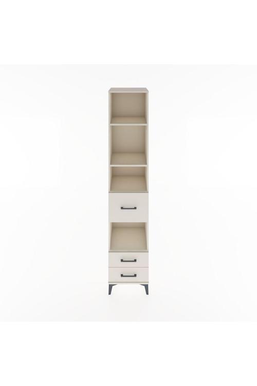 Hyperion Dolap 4 Raflı 3 Çekmeceli 44x44x221 Aytaşı-Aytaşı