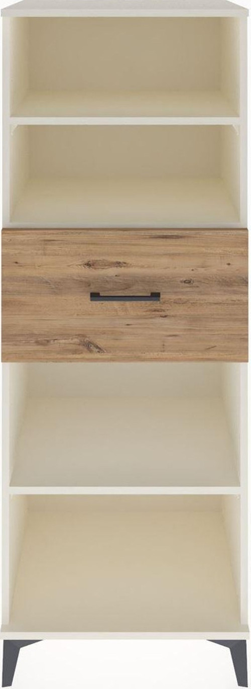 Hyperion Dolap 3 Raflı Tek Çekmeceli 60x44x163 Aytaşı-Çam