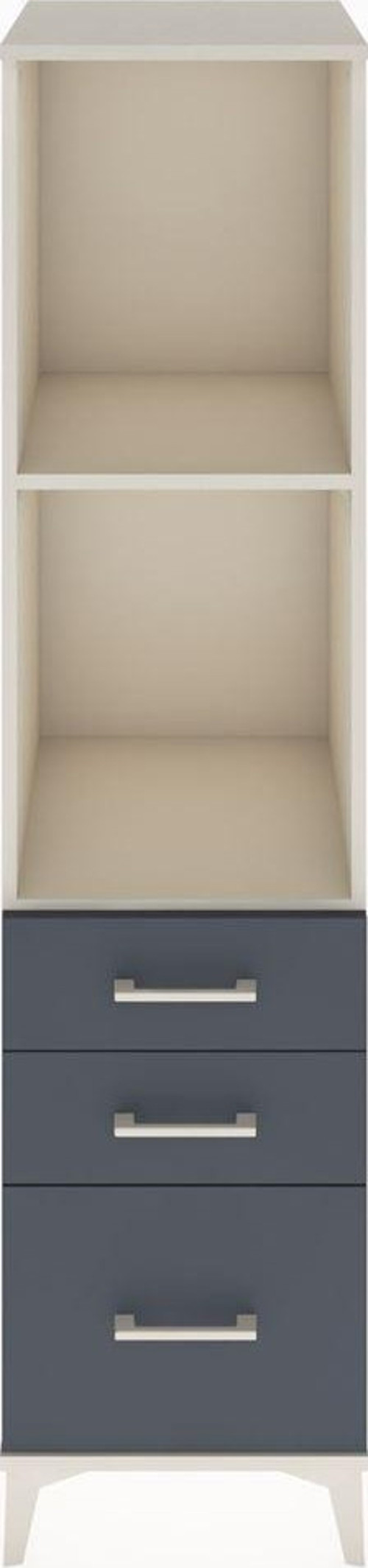 Hyperion Dolap 2 Raflı 3 Çekmeceli 44x44x182 Aytaşı-Antrasit