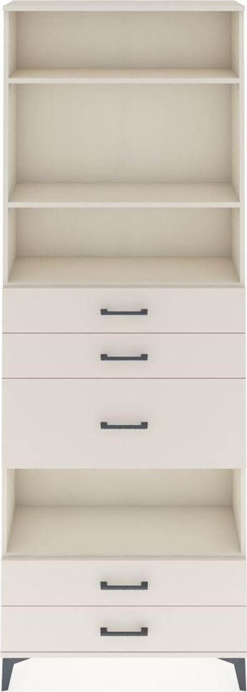 Arges Dolap 4 Raflı 5 Çekmeceli 88x30x243 Aytaşı-Aytaşı