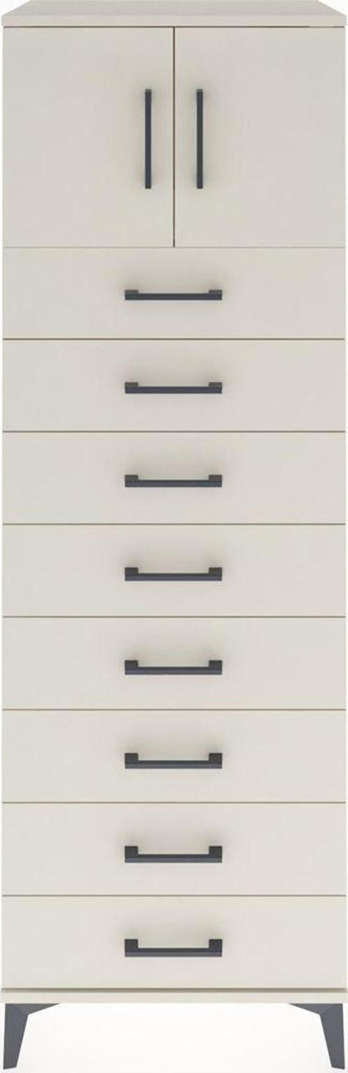 Hyperion Dolap 1 Raflı 8 Çekmeceli 2 Kapaklı 60 x 44 x 182 cm Aytaşı - Aytaşı