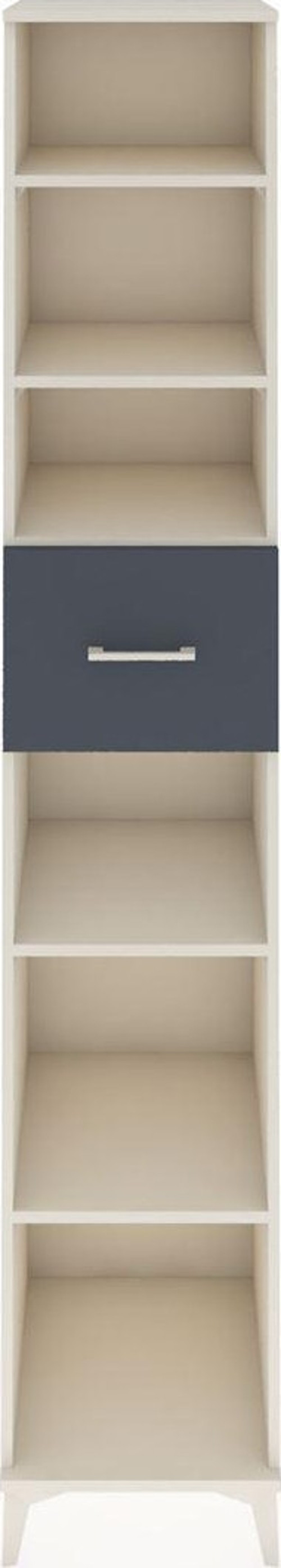 Hyperion Dolap 5 Raflı Tek Çekmeceli 44x44x243 Aytaşı-Antrasit