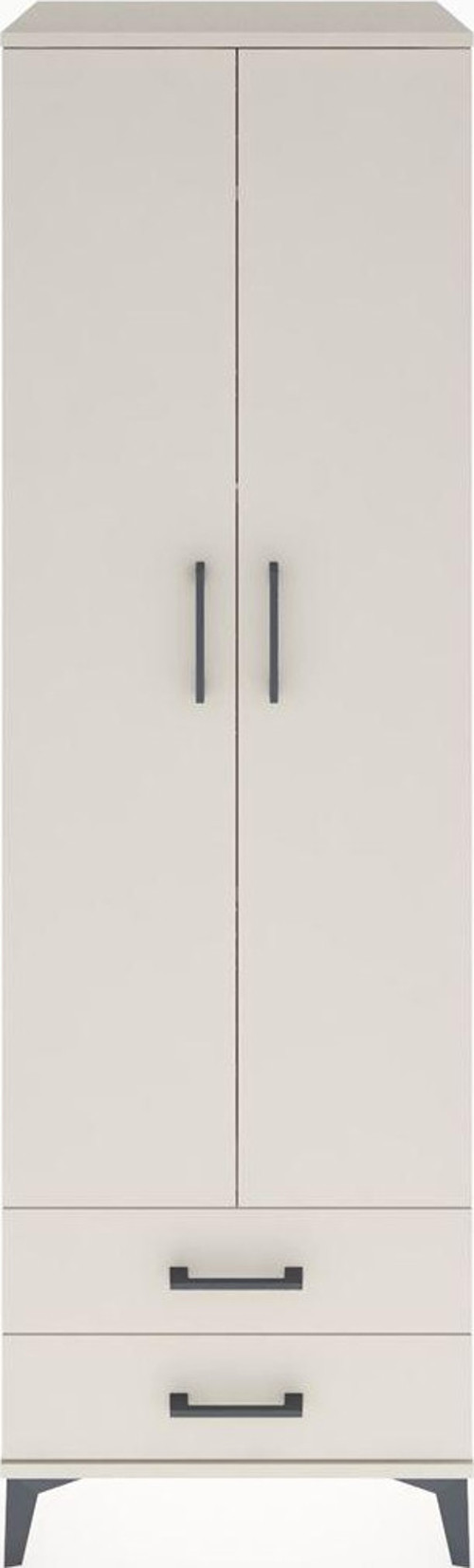 Hyperion Dolap 4 Raflı 2 Çekmeceli 2 Kapaklı 60x44x195 Aytaşı-Aytaşı