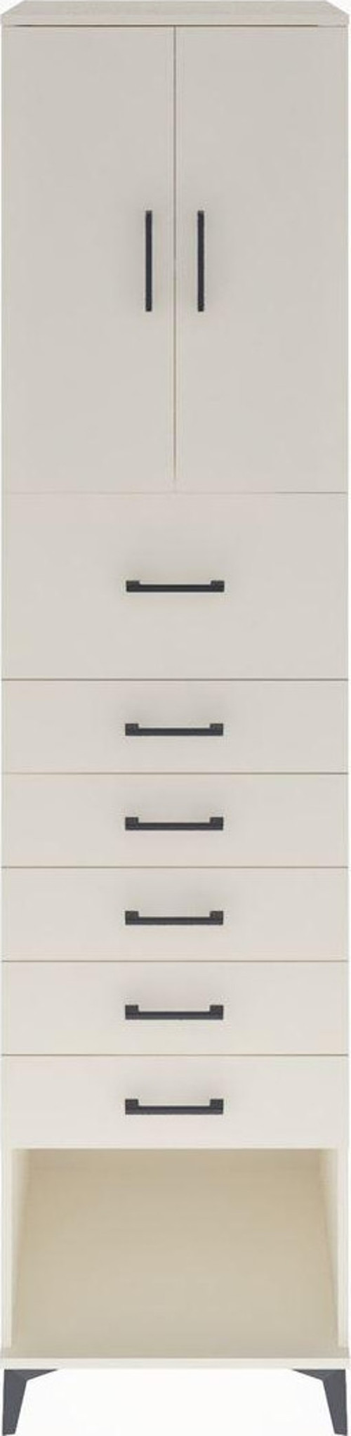 Hyperion Dolap 2 Raflı 6 Çekmeceli 2 Kapaklı 60 x 44 x 243 cm Aytaşı - Aytaşı