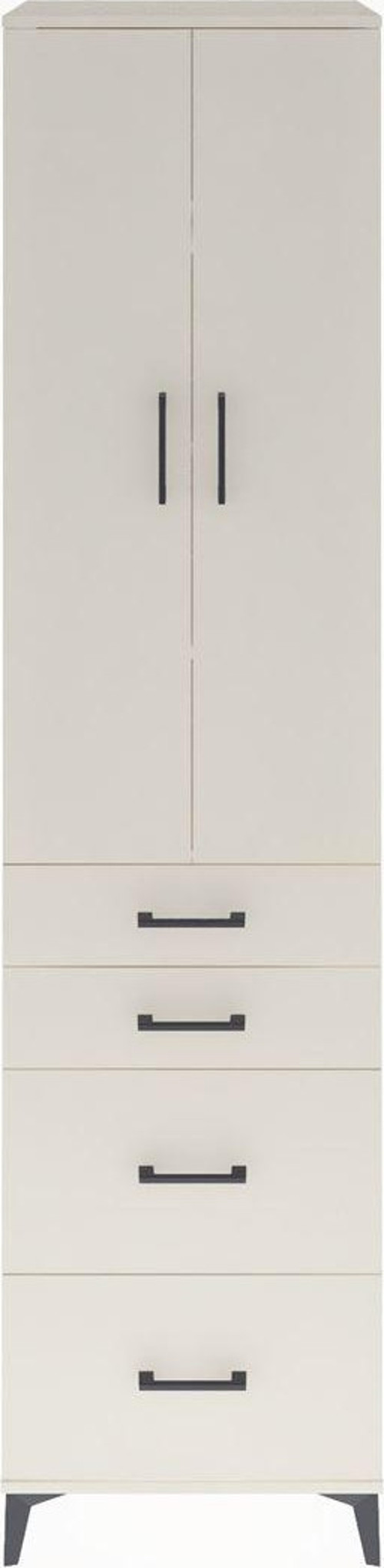 Hyperion Dolap 4 Raflı 4 Çekmeceli 2 Kapaklı 60x44x243 Aytaşı-Aytaşı