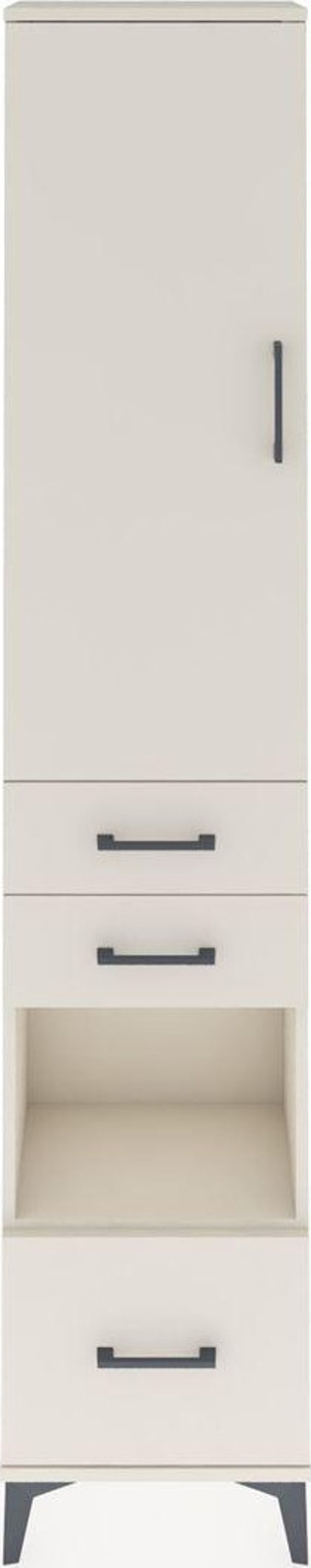 Arges Dolap 3 Raflı 3 Çekmeceli Tek Askılı 44x30x221 Aytaşı-Aytaşı