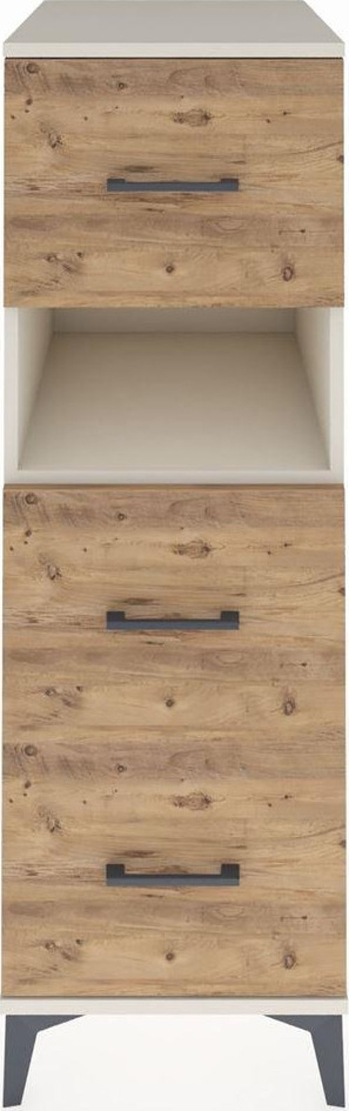 Kronos Dolap Tek Raflı 3 Çekmeceli 44x59x134 Aytaşı-Çam