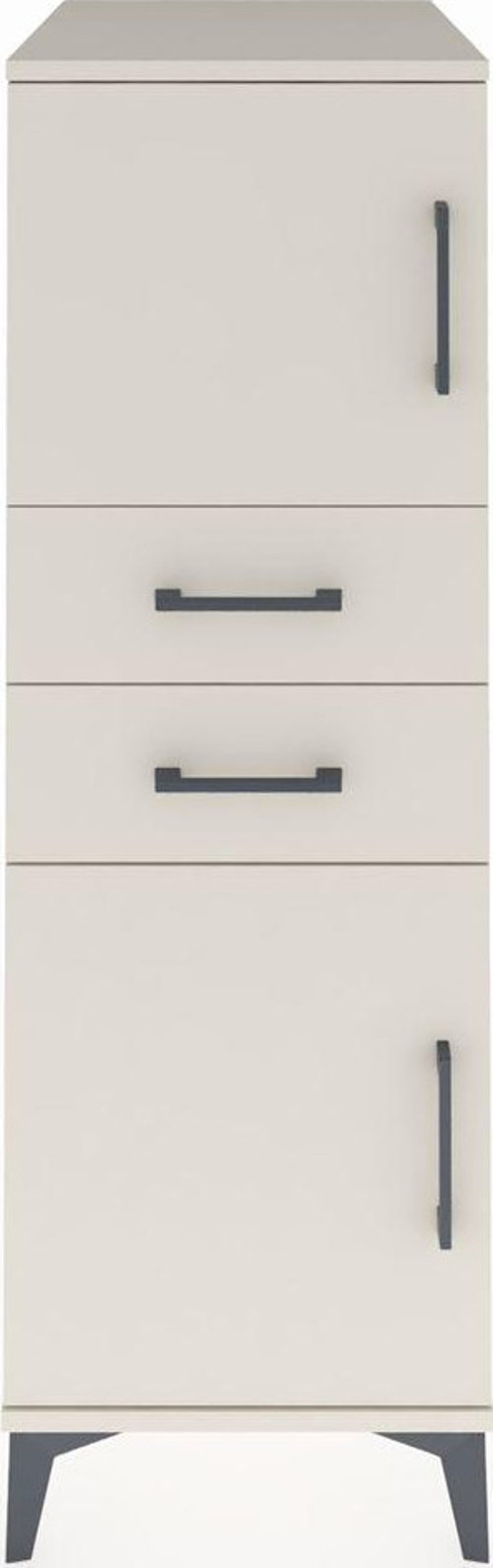 Kronos Dolap 1 Raflı 2 Çekmeceli 2 Kapaklı 44 x 59 x 134 cm Aytaşı - Aytaşı
