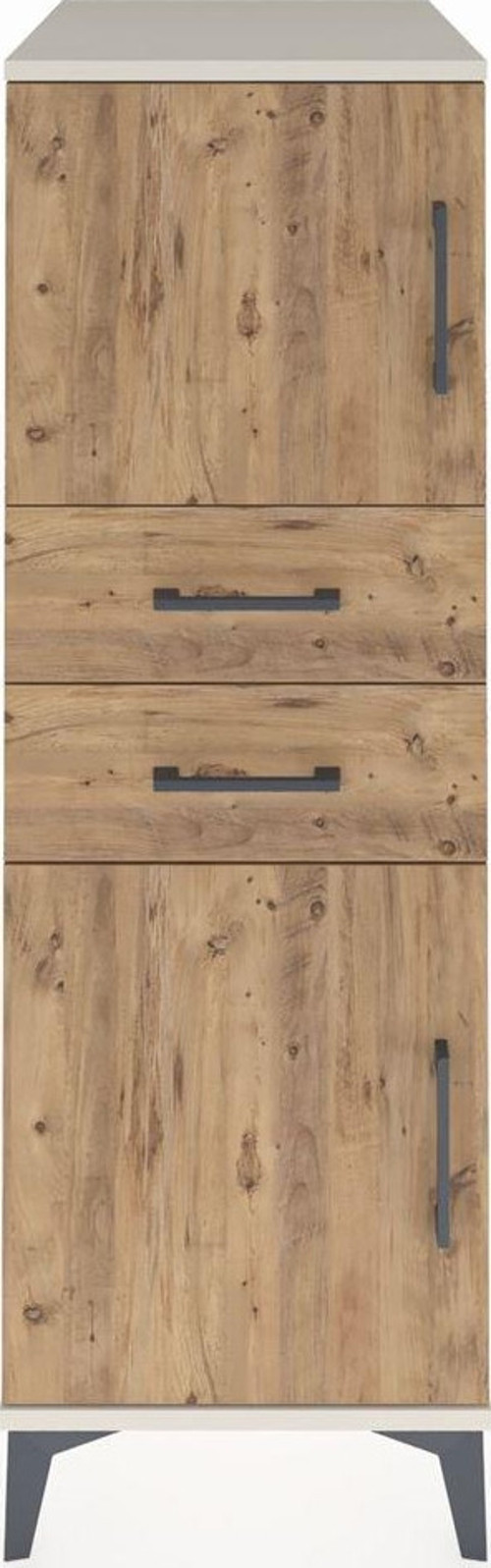 Kronos Dolap 1 Raflı 2 Çekmeceli 2 Kapaklı 44 x 59 x 134 cm Aytaşı - Çam