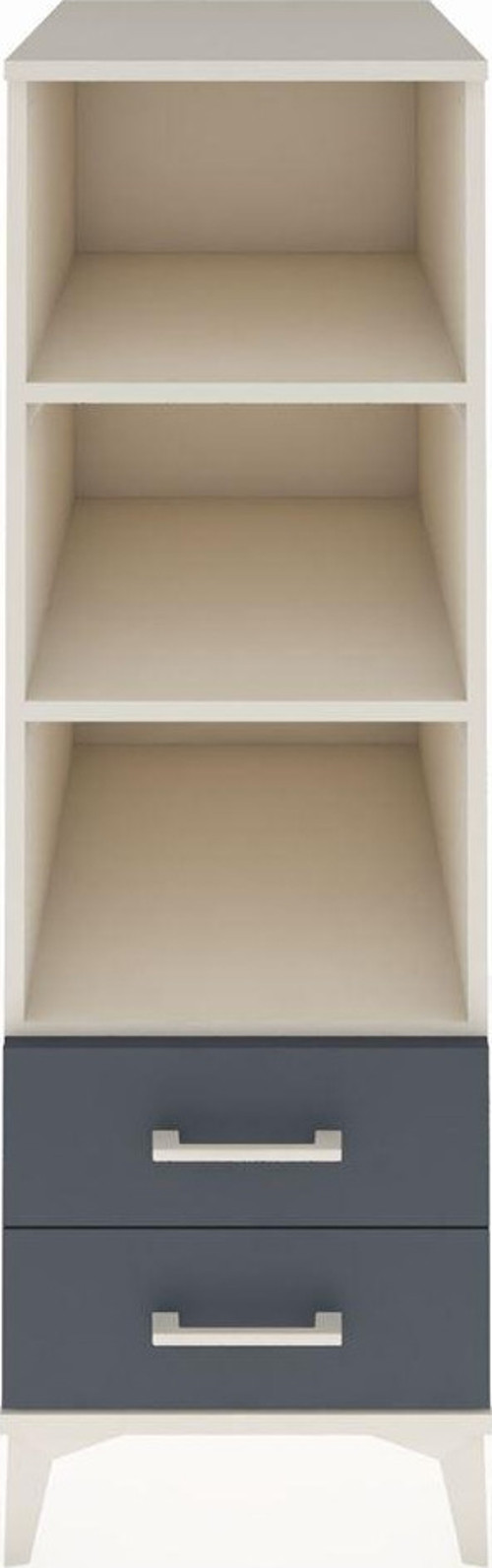 Kronos Dolap 3 Raflı 2 Çekmeceli 44 x 59 x 134 cm Aytaşı - Antrasit