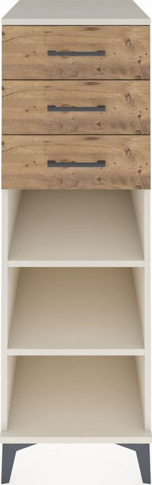 Kronos Dolap 2 Raflı 3 Çekmeceli 44x59x134 Aytaşı-Çam
