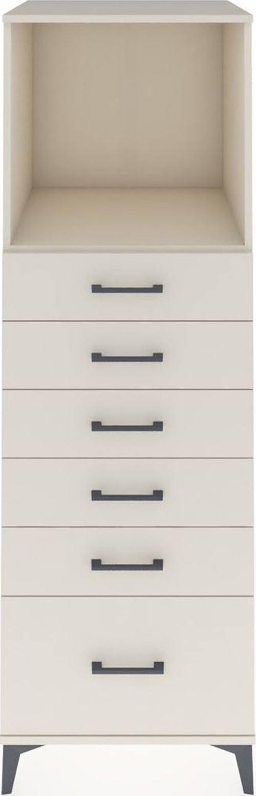 Kronos Dolap 1 Raflı 6 Çekmeceli 60 x 59 x 182 cm Aytaşı - Aytaşı
