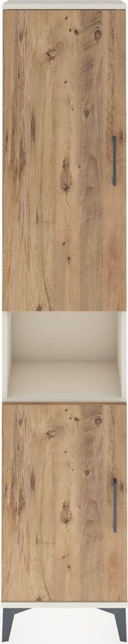 Arges Dolap 4 Raflı 2 Kapaklı 1 Askılı 44 x 30 x 221 cm Aytaşı - Çam