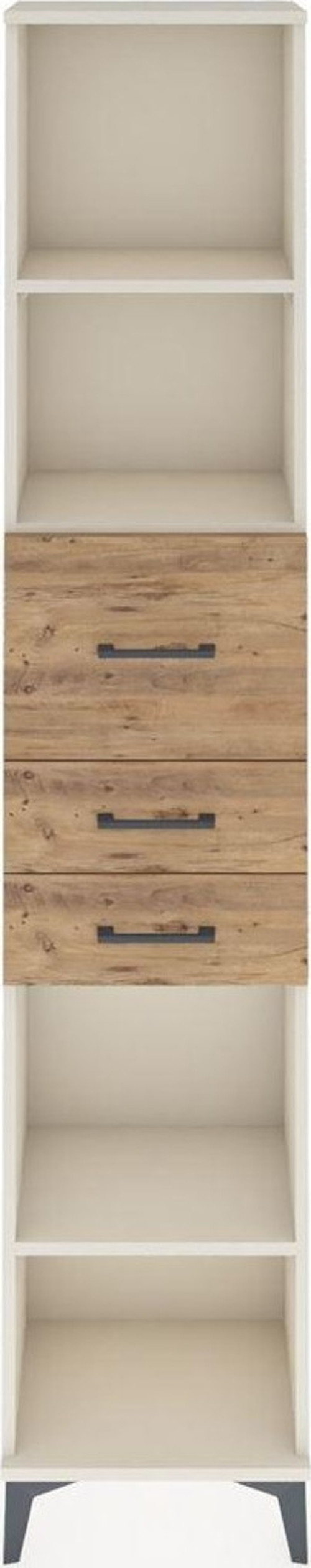 Arges Dolap 3 Raflı 3 Çekmeceli 44x30x221 Aytaşı-Çam