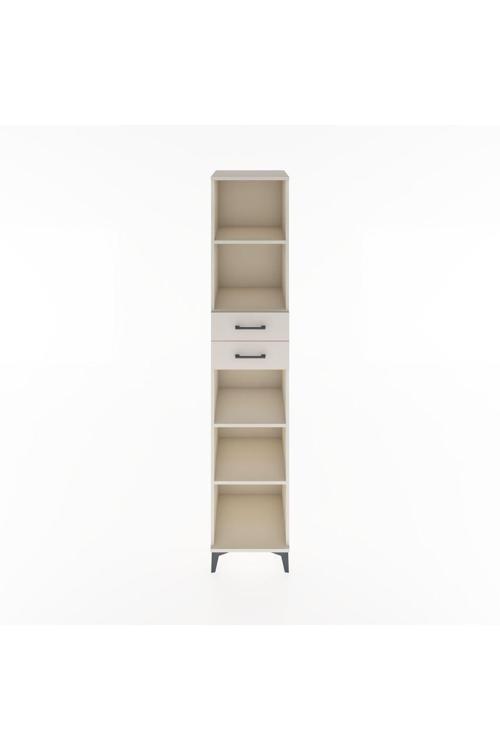 Hyperion Dolap 4 Raflı 2 Çekmeceli 44x44x221 Aytaşı-Aytaşı