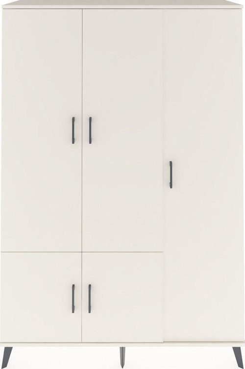Hyperion Gardrop 7 Raflı 5 Kapaklı 1 Askılı 132 x 44 x 195 cm Aytaşı - Aytaşı