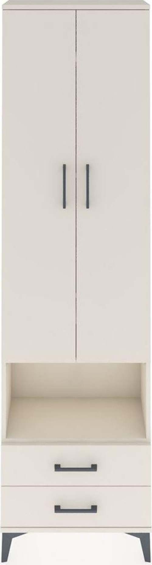 Arges Dolap 5 Raflı 2 Çekmeceli 2 Kapaklı 60x30x221 Aytaşı-Aytaşı