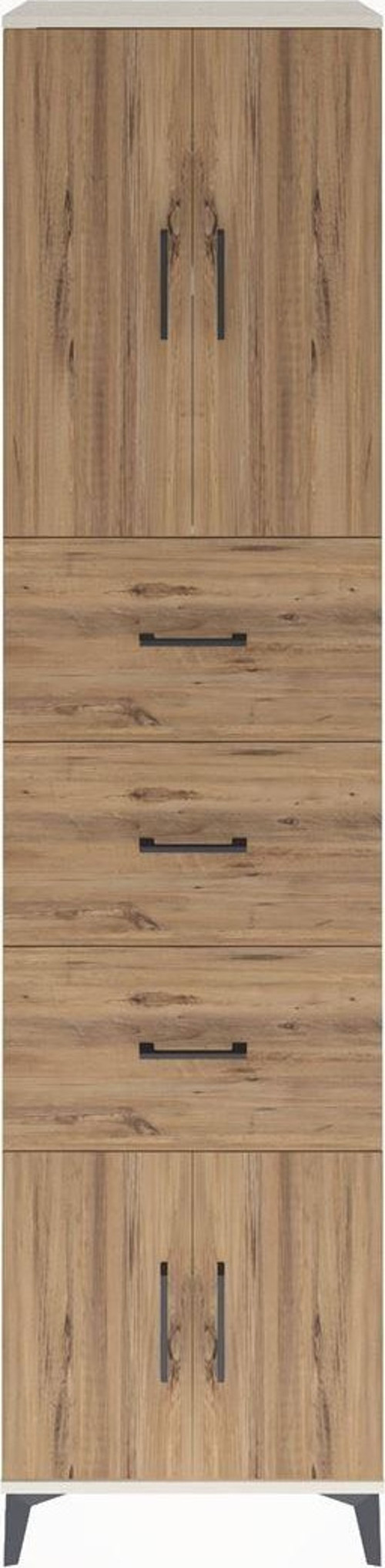 Hyperion Dolap 2 Raflı 3 Çekmeceli 4 Kapaklı 60 x 44 x 243 cm Aytaşı - Çam