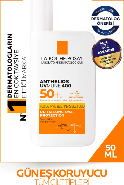 Anthelios Fluide invisible UVmune SPF 50+ Fluid 50 ml