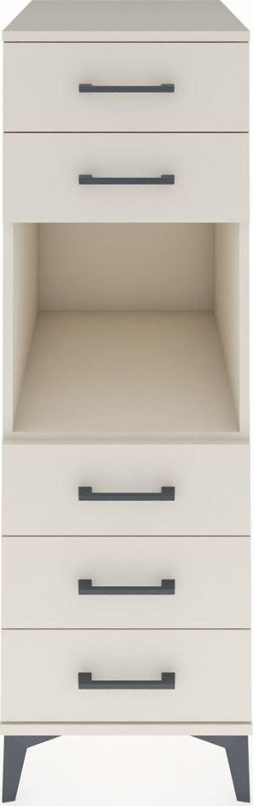 Kronos Dolap Tek Raflı 5 Çekmeceli 44x59x134 Aytaşı-Aytaşı