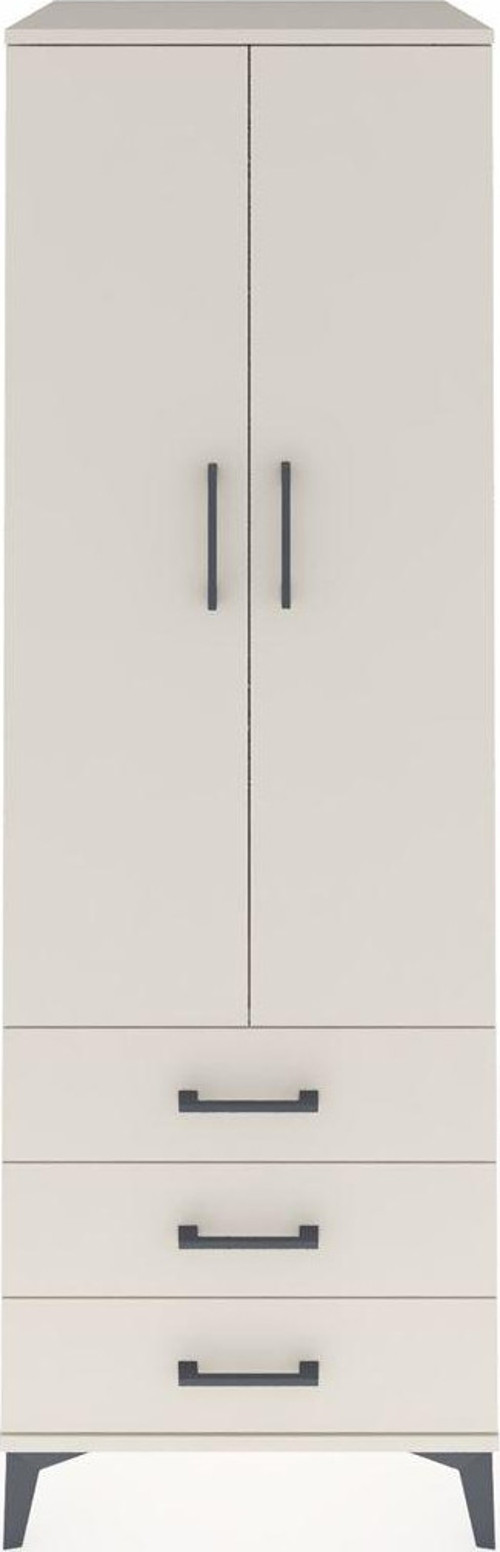 Kronos Dolap 1 Raflı 3 Çekmeceli 1 Askılı 60 x 59 x 182 cm Aytaşı - Aytaşı