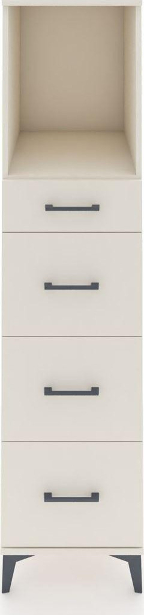 Kronos Dolap Tek Raflı 4 Çekmeceli 44x59x182 Aytaşı-Aytaşı