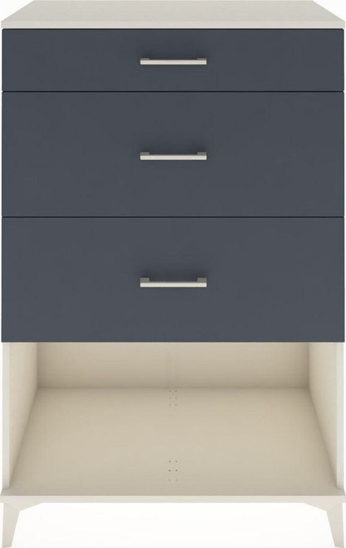 Hyperion Dolap 3 Çekmeceli 88x44x134 Aytaşı-Antrasit