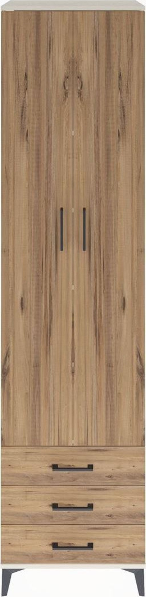 Hyperion Dolap 5 Raflı 3 Çekmeceli 2 Kapaklı 60x44x243 Aytaşı-Çam
