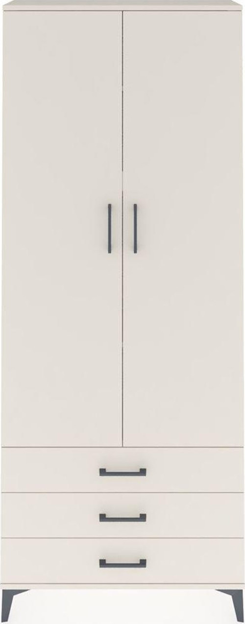 Arges Dolap 4 Raflı 3 Çekmeceli 2 Kapaklı 88x30x221 Aytaşı-Aytaşı