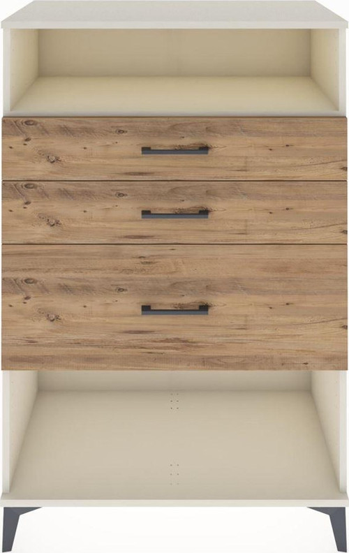 Hyperion Dolap Tek Raflı 3 Çekmeceli 88x44x134 Aytaşı-Çam