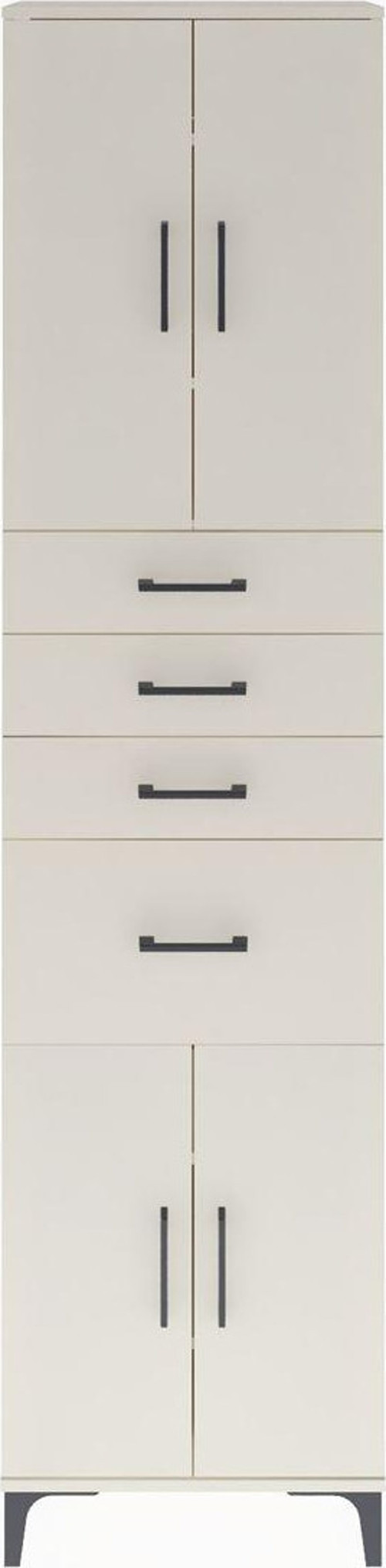 Arges Dolap 5 Raflı 4 Çekmeceli 4 Kapaklı 60x30x243 Aytaşı-Aytaşı