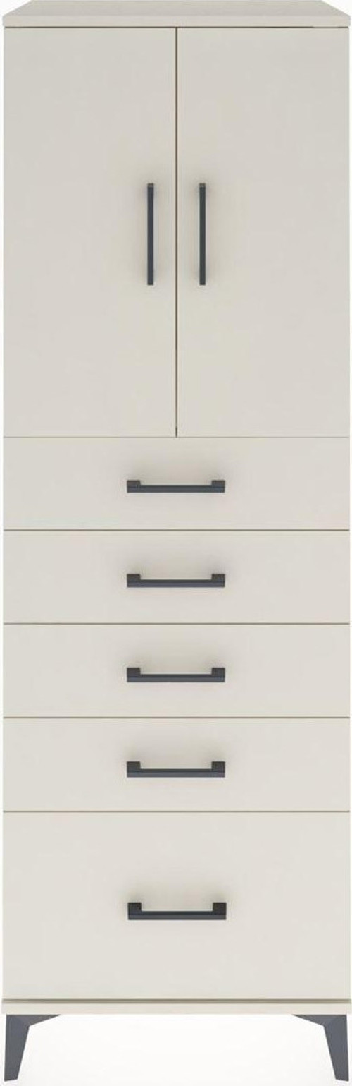 Hyperion Dolap 1 Raflı 5 Çekmeceli 2 Kapaklı 60 x 44 x 182 cm Aytaşı - Aytaşı