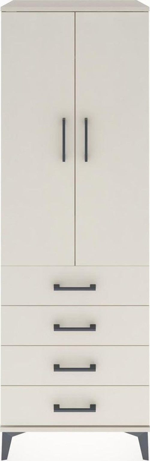 Hyperion Dolap 1 Raflı 4 Çekmeceli 1 Askılı 60 x 44 x 182 cm Aytaşı - Aytaşı