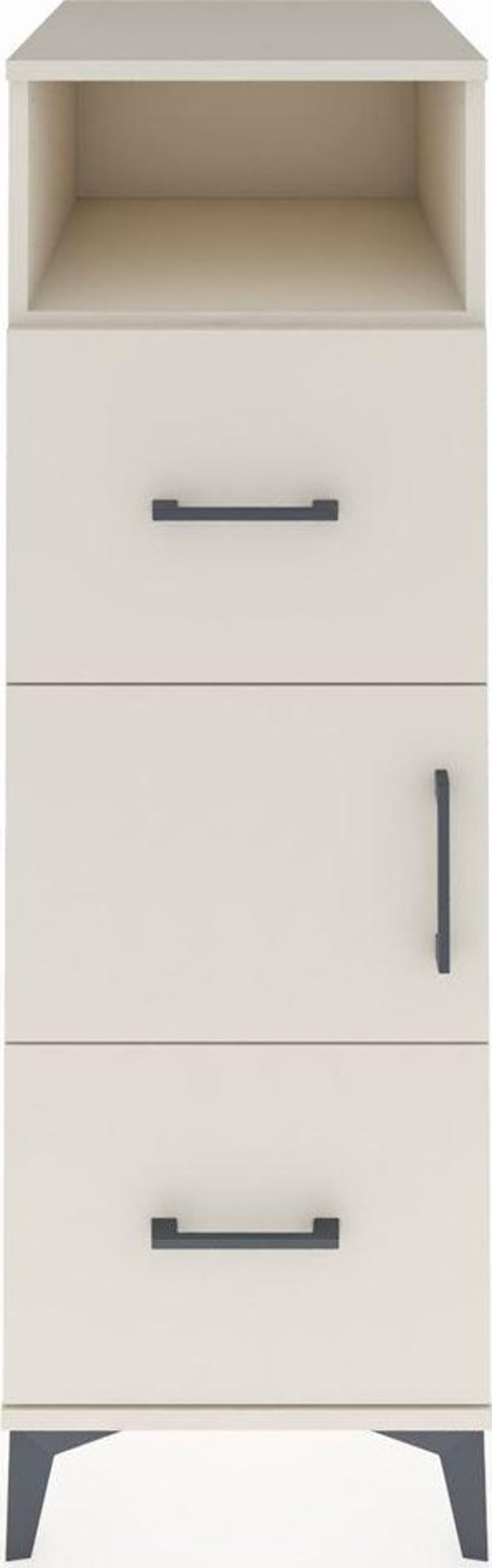 Kronos Dolap 2 Raflı 2 Çekmeceli Tek Kapaklı 44x59x134 Aytaşı-Aytaşı