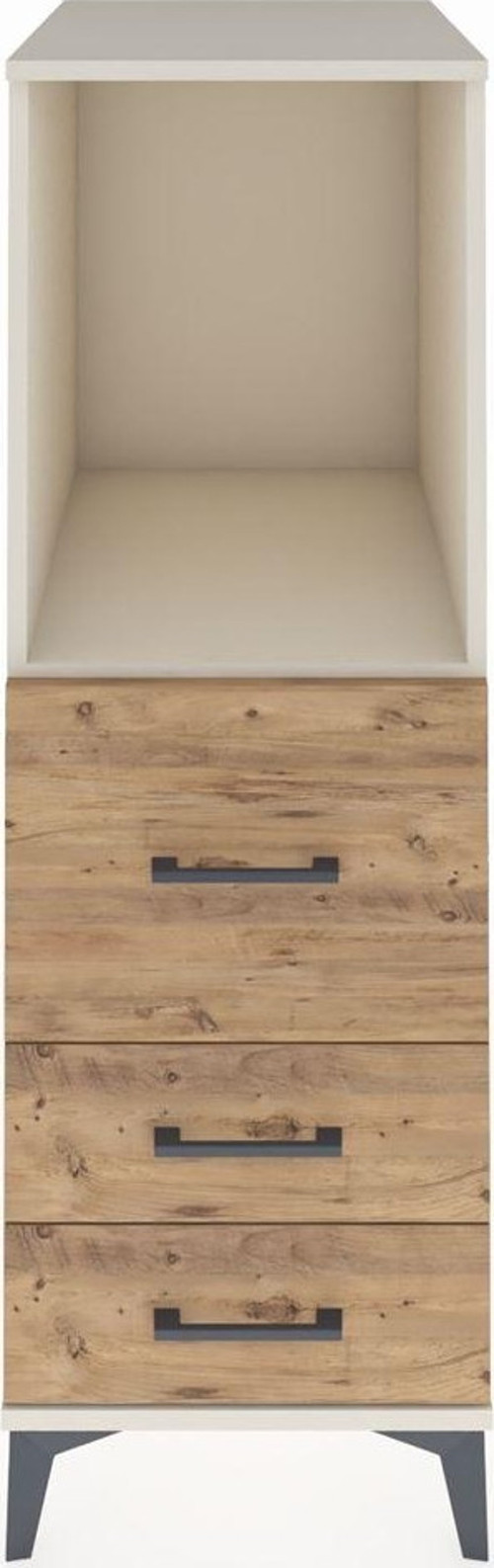 Kronos Dolap Tek Raflı 3 Çekmeceli 44x59x134 Aytaşı-Çam