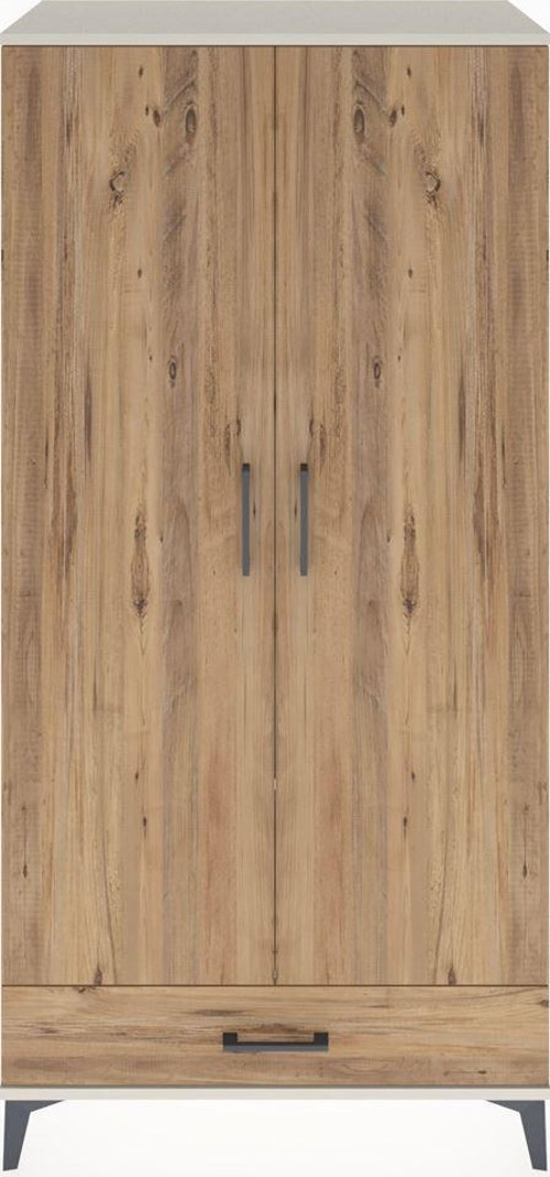 Hyperion Dolap 2 Raflı 1 Çekmeceli 1 Askılı 88 x 44 x 182 cm Aytaşı - Çam