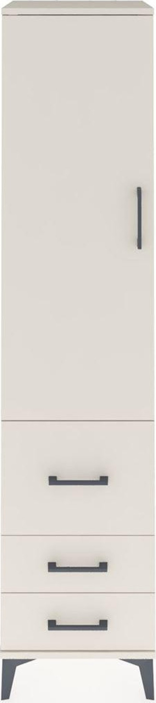 Hyperion Dolap 2 Raflı 3 Çekmeceli Tek Askılı 44x44x195 Aytaşı-Aytaşı