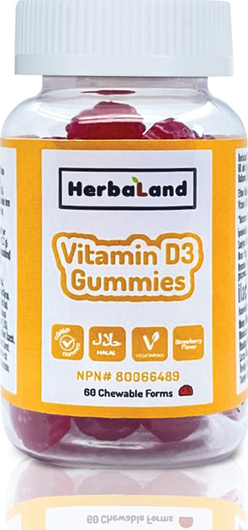 Gummies Vitamin D3 60 Çiğnenebilir Form