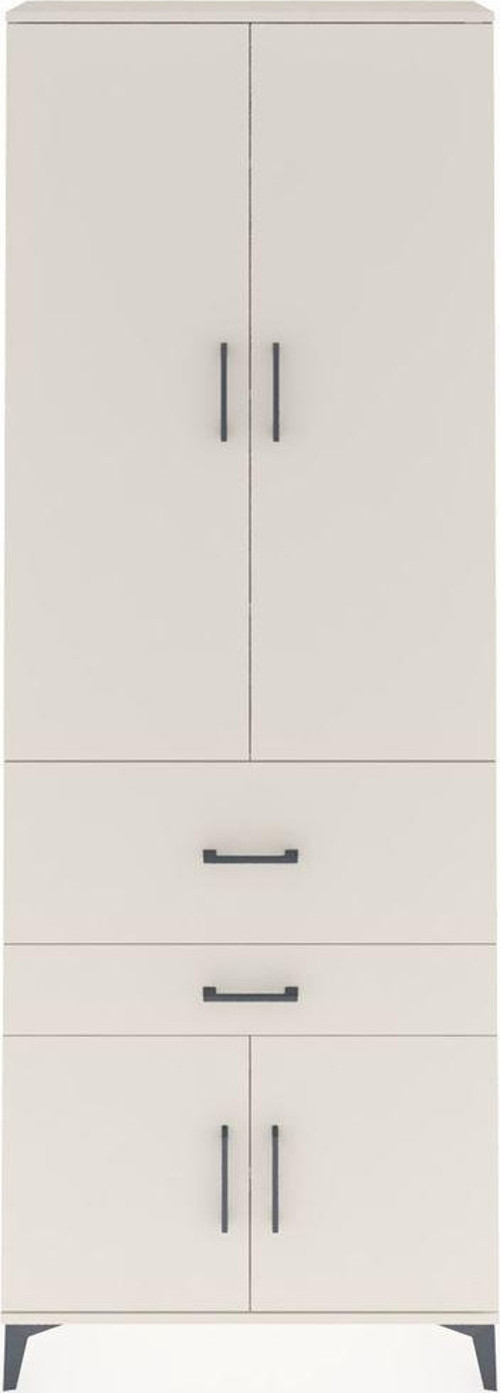 Arges Dolap 5 Raflı 2 Çekmeceli 4 Kapaklı 88x30x243 Aytaşı-Aytaşı