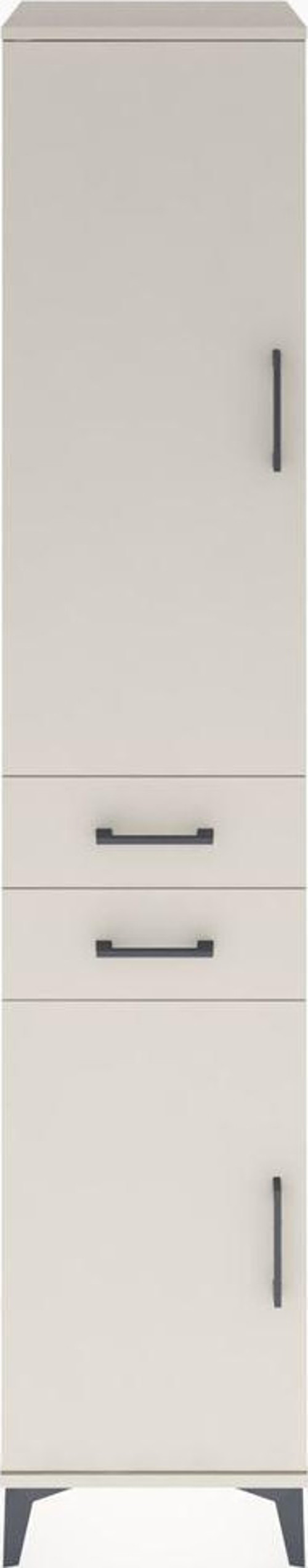 Hyperion Dolap 3 Raflı 2 Çekmeceli Tek Askılı 44x44x221 Aytaşı-Aytaşı