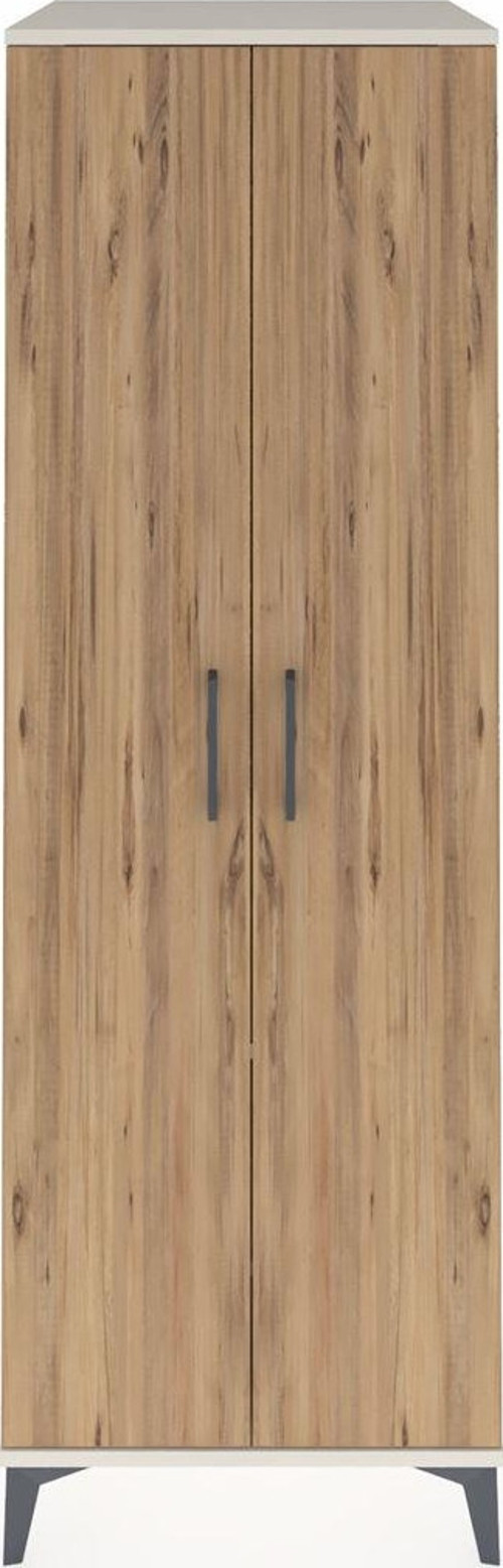 Kronos Dolap 2 Raflı 2 Kapaklı 1 Askılı 60 x 59 x 182 cm Aytaşı - Çam