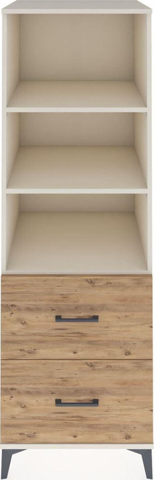 Kronos Dolap 3 Raflı 2 Çekmeceli 60 x 59 x 182 cm Aytaşı - Çam